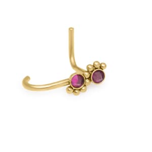 Surgical Steel Nose Ring, Nose Stud / Nose Piercing Stud, Nose Hoop 20g, Nose Piercing / Nose Earring, Nose Jewelry