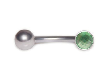 CZ Belly Ring / Belly Jewelry, Belly Button Ring Surgical Steel, Belly Button Jewelry / Navel Ring, Belly Bar, Belly Piercing