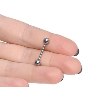 Nipple piercing jewelry 14 gauge Clearance