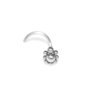Clou de nez en acier chirurgical calibre 20 / Anneau de nez, Bijoux de nez / Piercing de nez, Vis de clou de nez