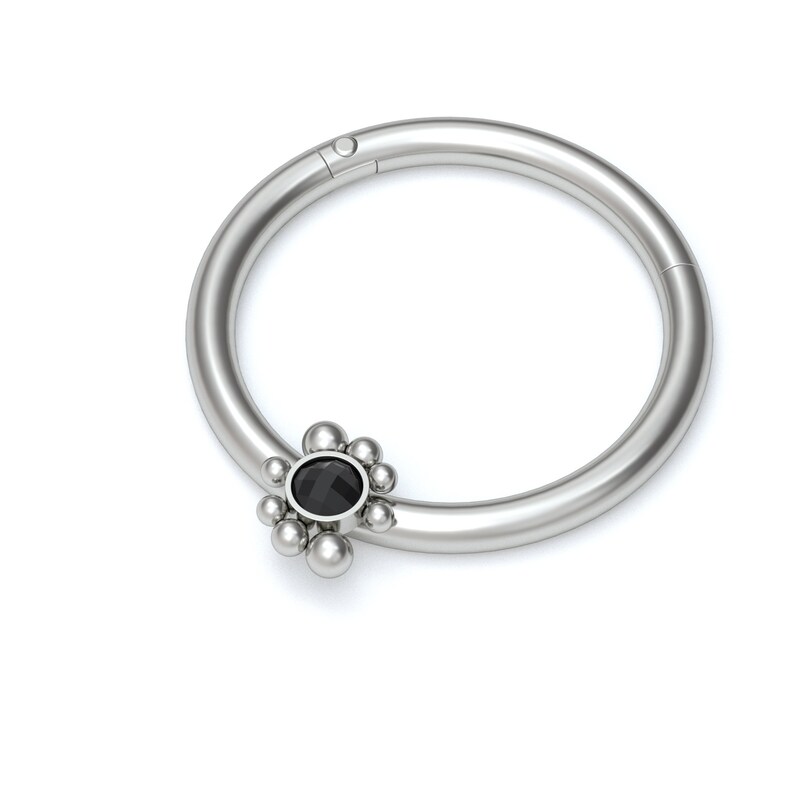 Titanium Nipple Bar Onyx Implant Grade Nipple Ring Barbell Nipple Piercing Jewelry Nipple Barbell Piercing Body Piercing Earring