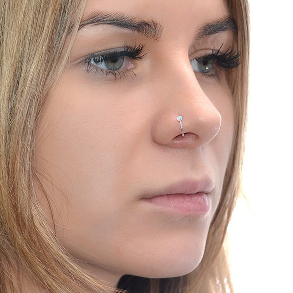 Stainless steel nose ring 