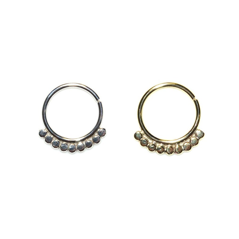 Cartilage Earring Septum Piercing Nipple Ring Helix Piercing Gold Septum Ring 14g Nose Ring Septum Jewelry