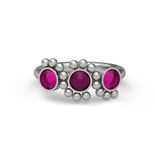 Helix Orecchino Titanio Implant Grade Ruby Cartilagine Orecchino Hoop Conch Gioielli Rook Piercing Conch Clicker Ring Tragus Piercing