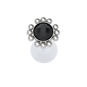 Medusa Lip Bijoux 16g Bioflex Onyx Lip Ring Philtrum Labret Piercing Monroe Piercing Bijoux Lip Piercing Dos Plat Stud