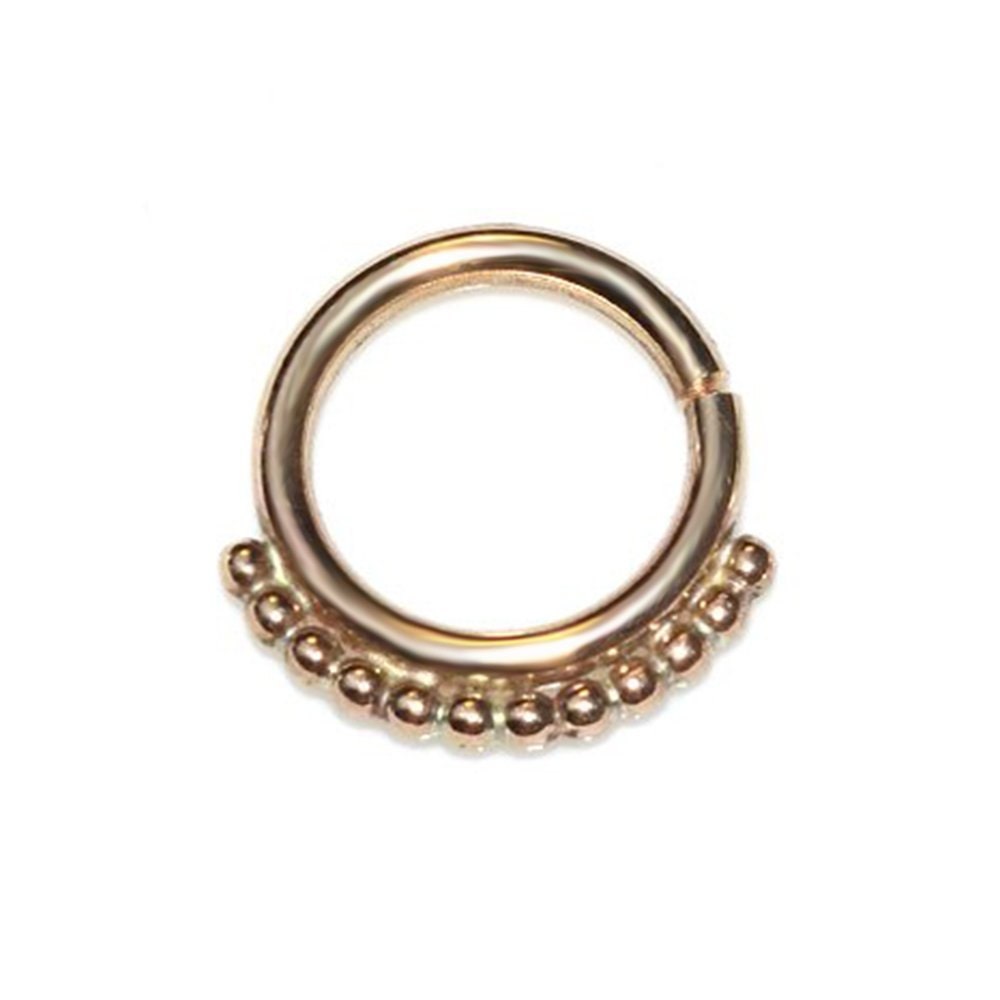 Gold Nipple Ring 18g / Body Piercing Daith Jewelry Septum Etsy