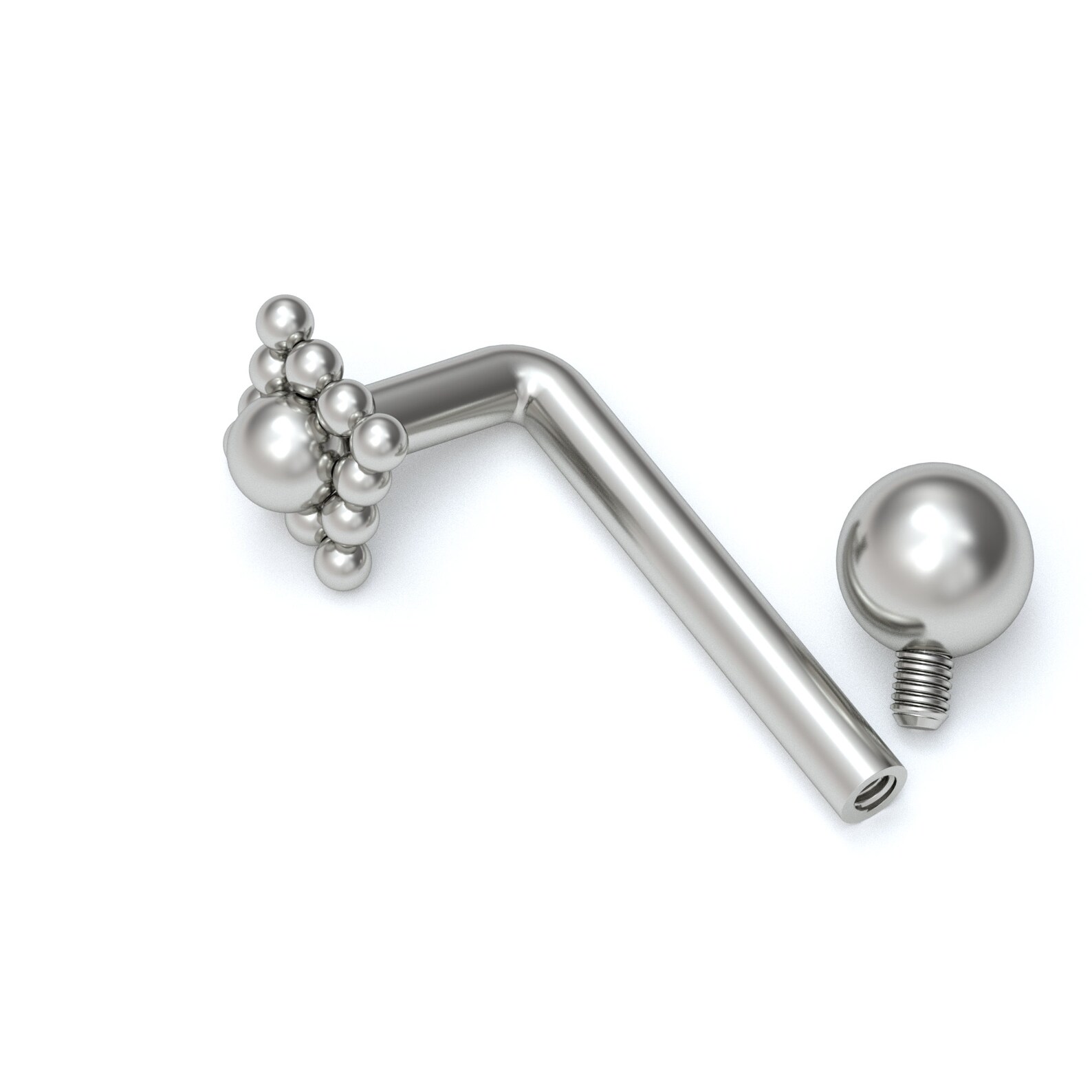 VCH Langhantel Titan VCH Piercing Schmuck Clitoral VCH Langhantel Titan VCH Piercing Schmuck Clitoral
