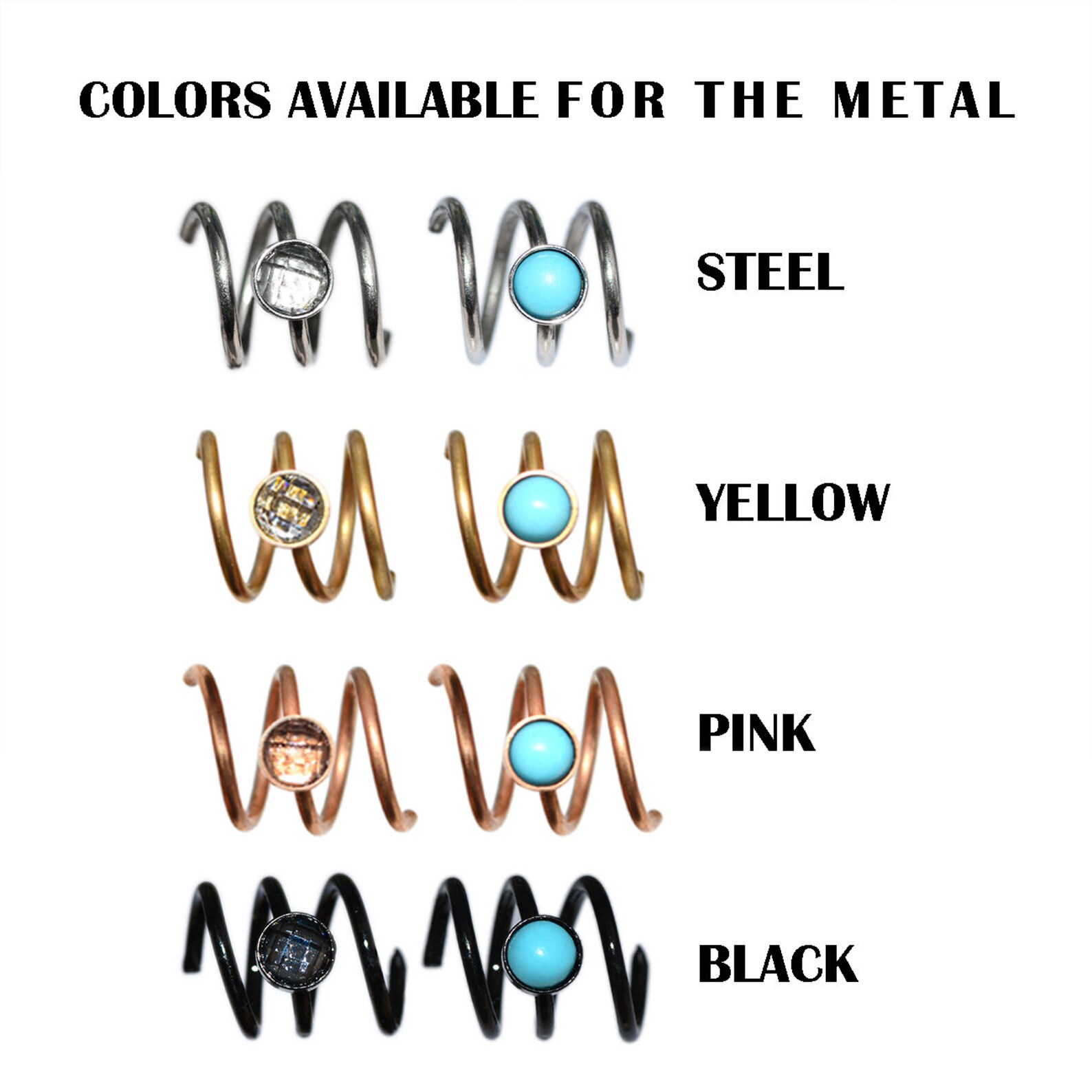 Surgical Stainless Steel Nose Ring 20 Gauge / Nose Earring Etsy