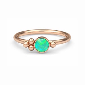 Surgical Steel Nose Jewelry Opal Nose Hoop Nose Earring Nose Piercing Nose Ring Hoop Nostril Piercing Nostril Ring 22g 20g 18g