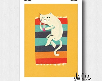 Summer time- original illustration