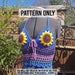 PATTERN ONLY.Not for resale. Personal use only. Sunflower Nips Crochet Crop Top Pattern