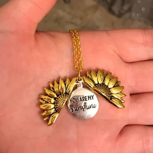 Save The Bees Necklace You Are My Sunshine