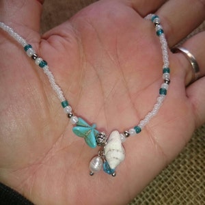 Turquoise Starfish Anklet, Aloha anklet, Beach Wear Anklet, Beach Jewelry, Summer Anklet, Friendship Anklets, image 6