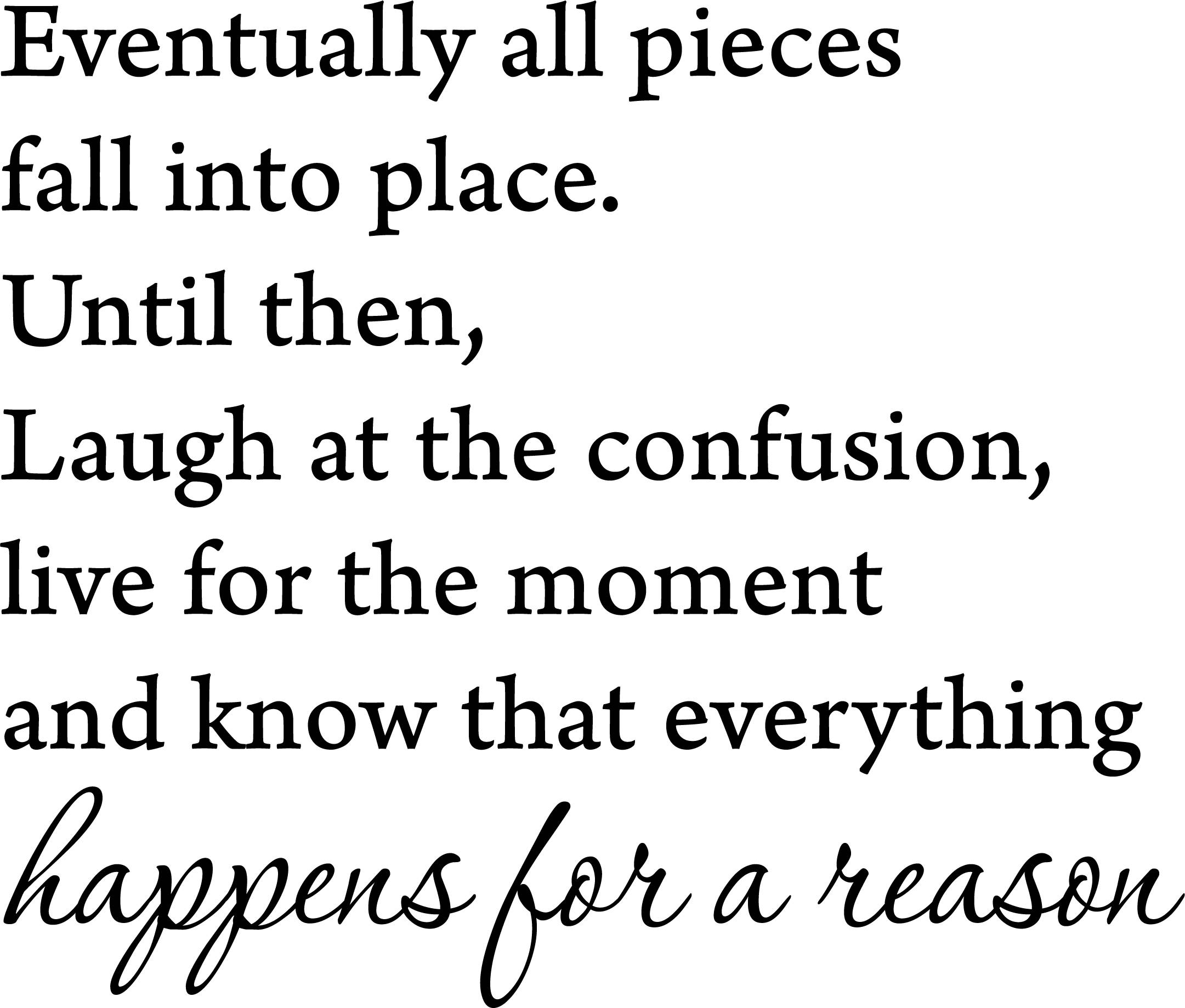 eventually all pieces fall into place printable wall art etsy