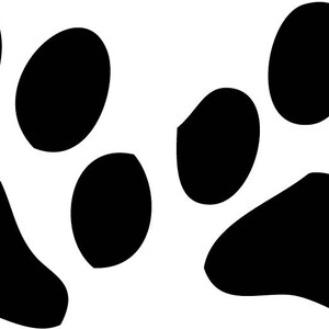 Dog Pawprints Printable wall art