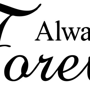 Always And Forever 1534 Printable wall art