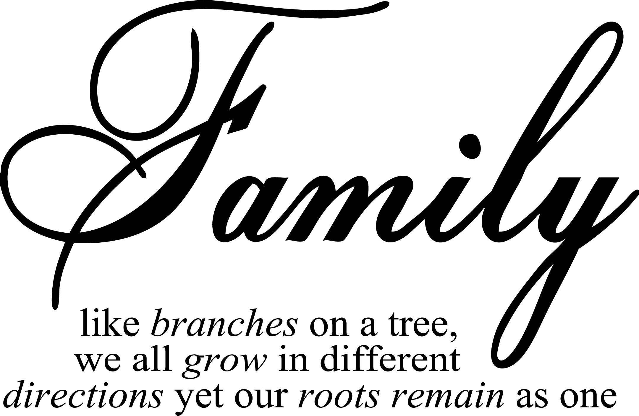 Family Like Branches on a Tree Printable wall art Etsy