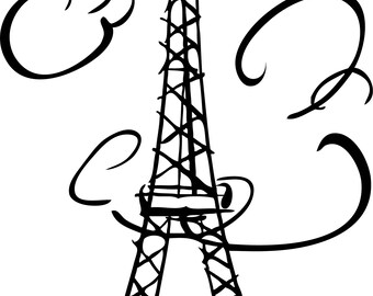 Eiffel Tower Paris  Printable wall art