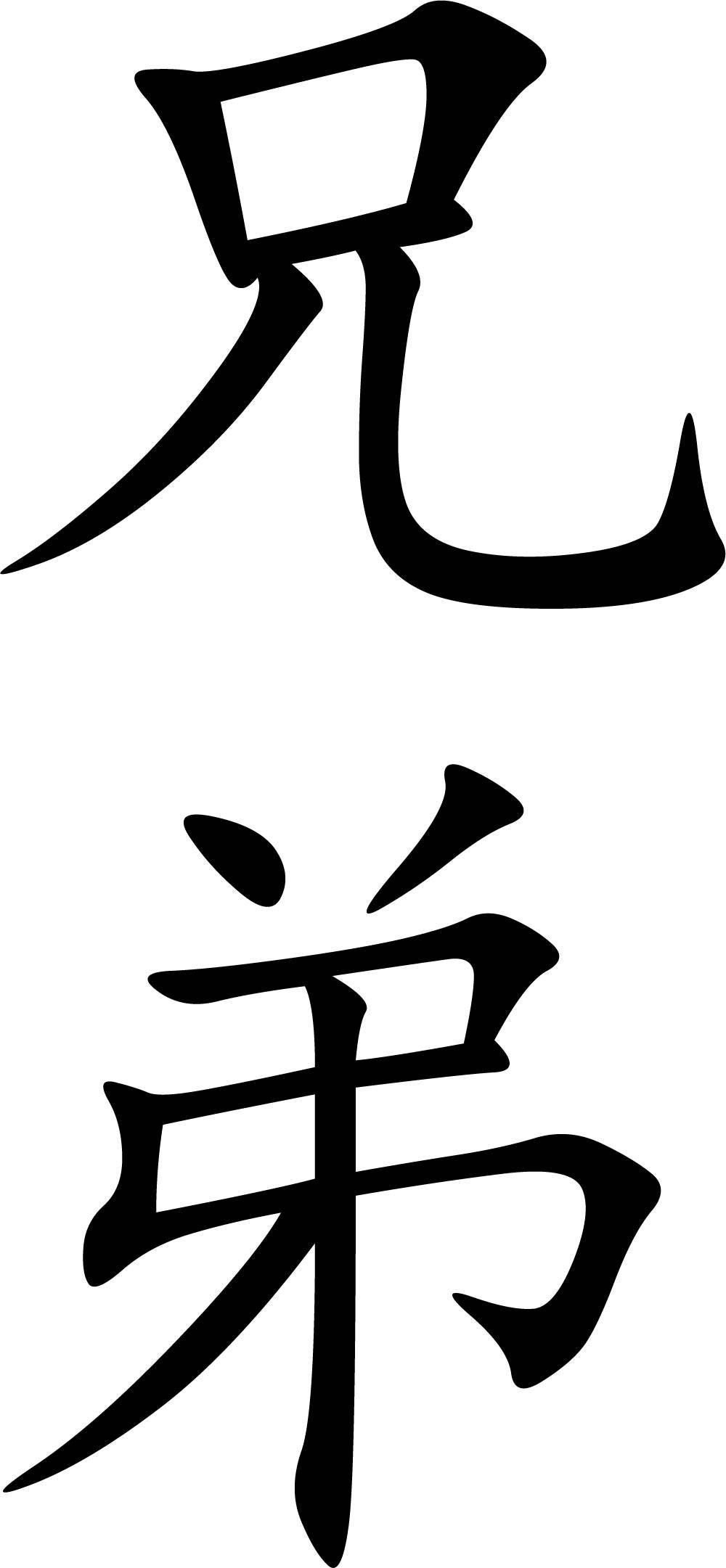 Japanese Kanji For Sibling