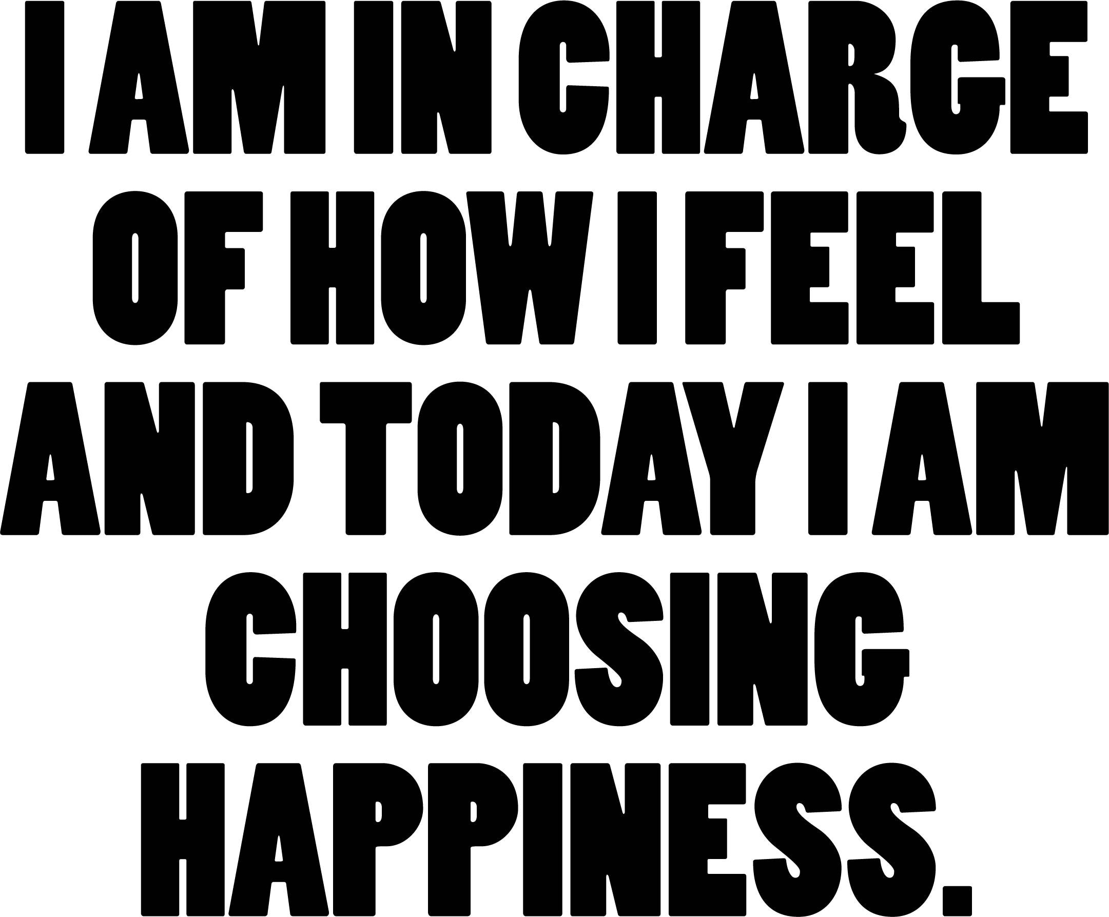 I Am in Charge of How I Feel Printable Wall Art - Etsy
