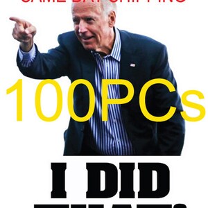 thumbnail image 2 of 10 Pack 'Biden Crack Pipe' Funny Political Stickers – Humor Decals 2 of 6