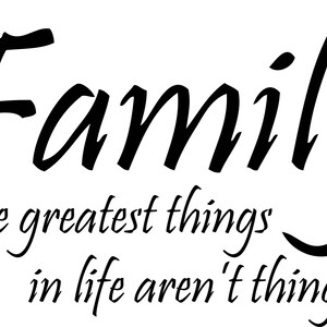 Family the greatest thingsPrintable wall art