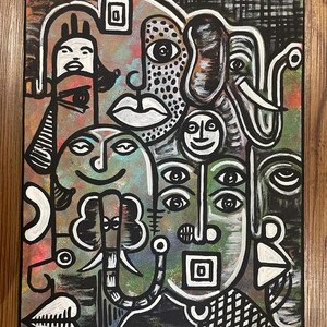 Original  African art