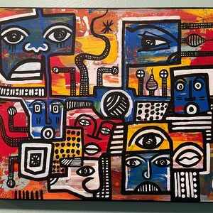 Contemporary Acrylic Artwork