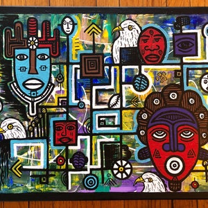 Original acrylic artwork