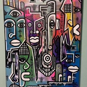 Contemporary Acrylic Artwork