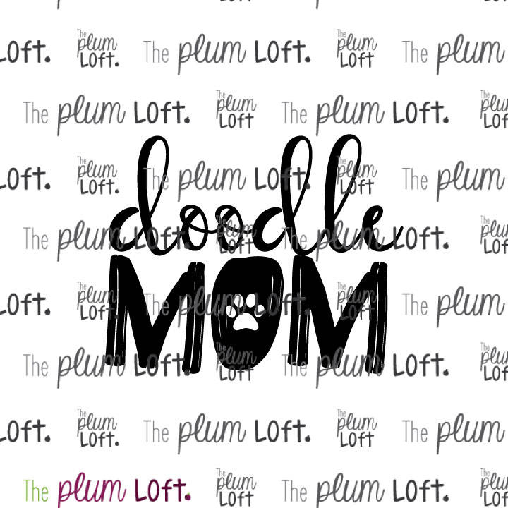Download Doodle Mom Dog Mom SVG SVG Cutting File for Cutting | Etsy
