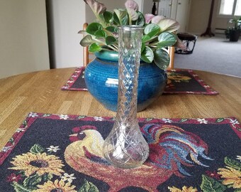 Vintage Hoosier Glass Bud Vase