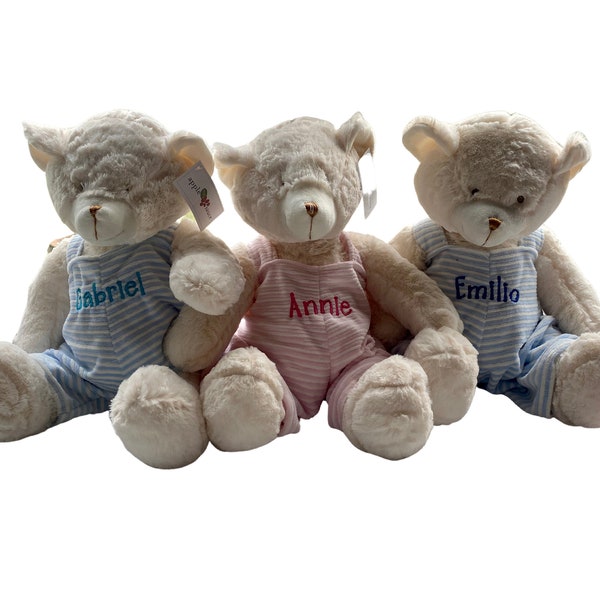 Personalized Teddy Bear / Monogrammed Teddy / Plush Teddy Bears