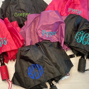 Monogrammed Umbrellas / Rain Umbrella / Personalized Umbrellas / Monogrammed Rain Umbrellas / Umbrellas