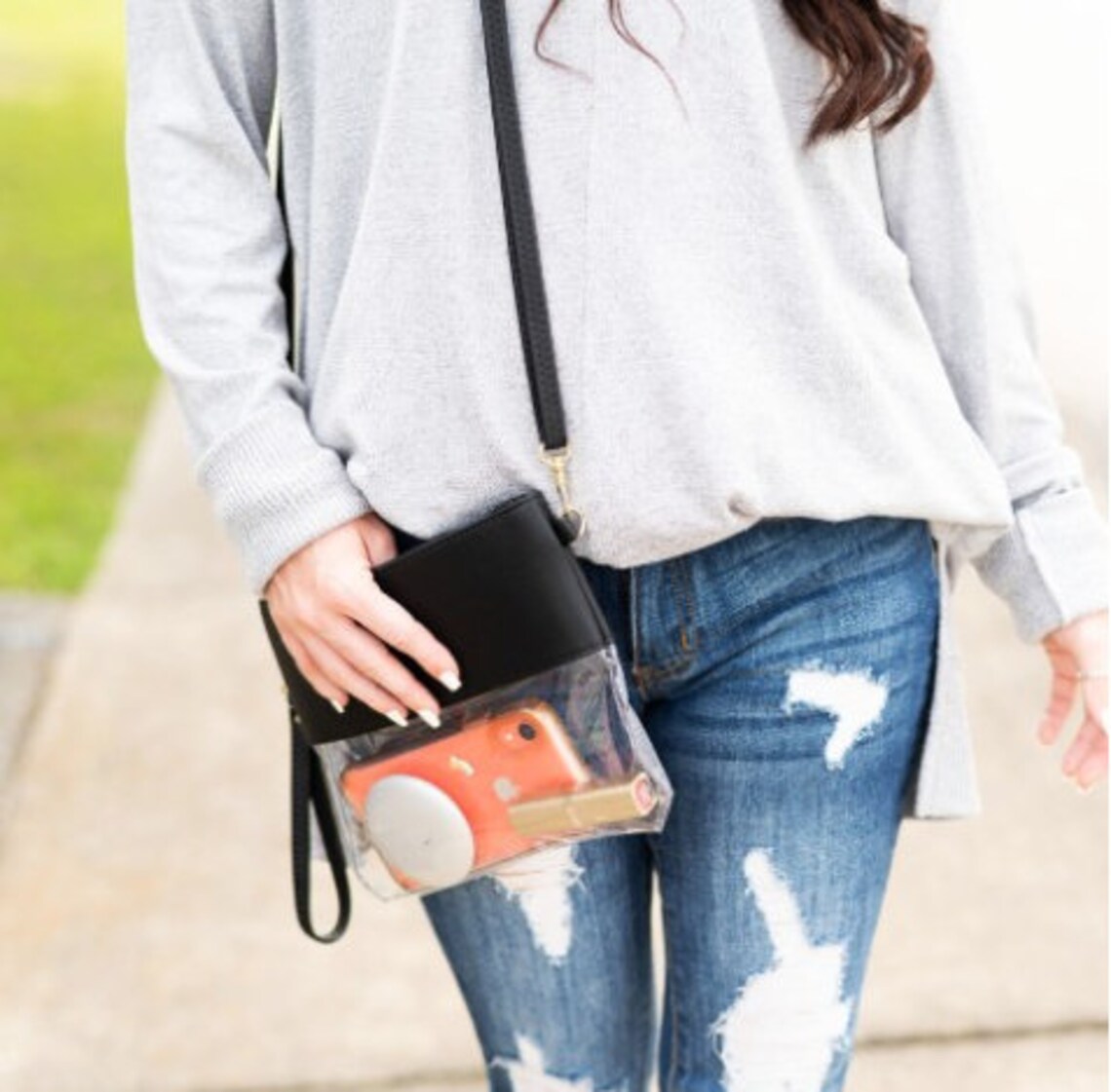 Personalized Clear Stadium Bags / Game Day Bags / Clear Etsy