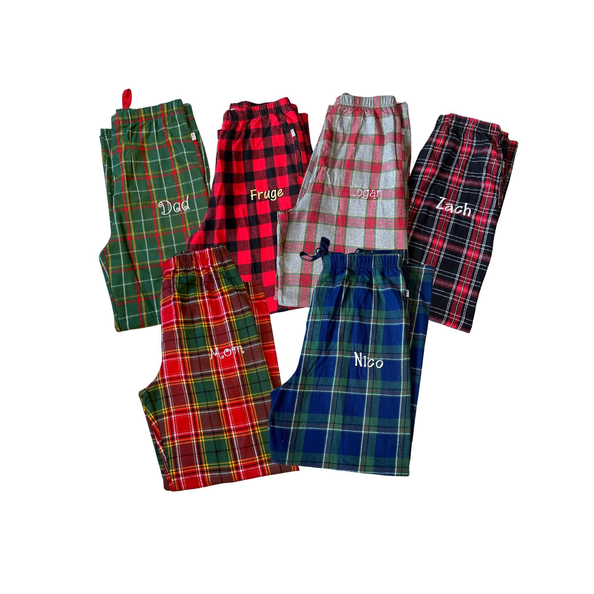 Monogrammed Pajama Pants - Etsy