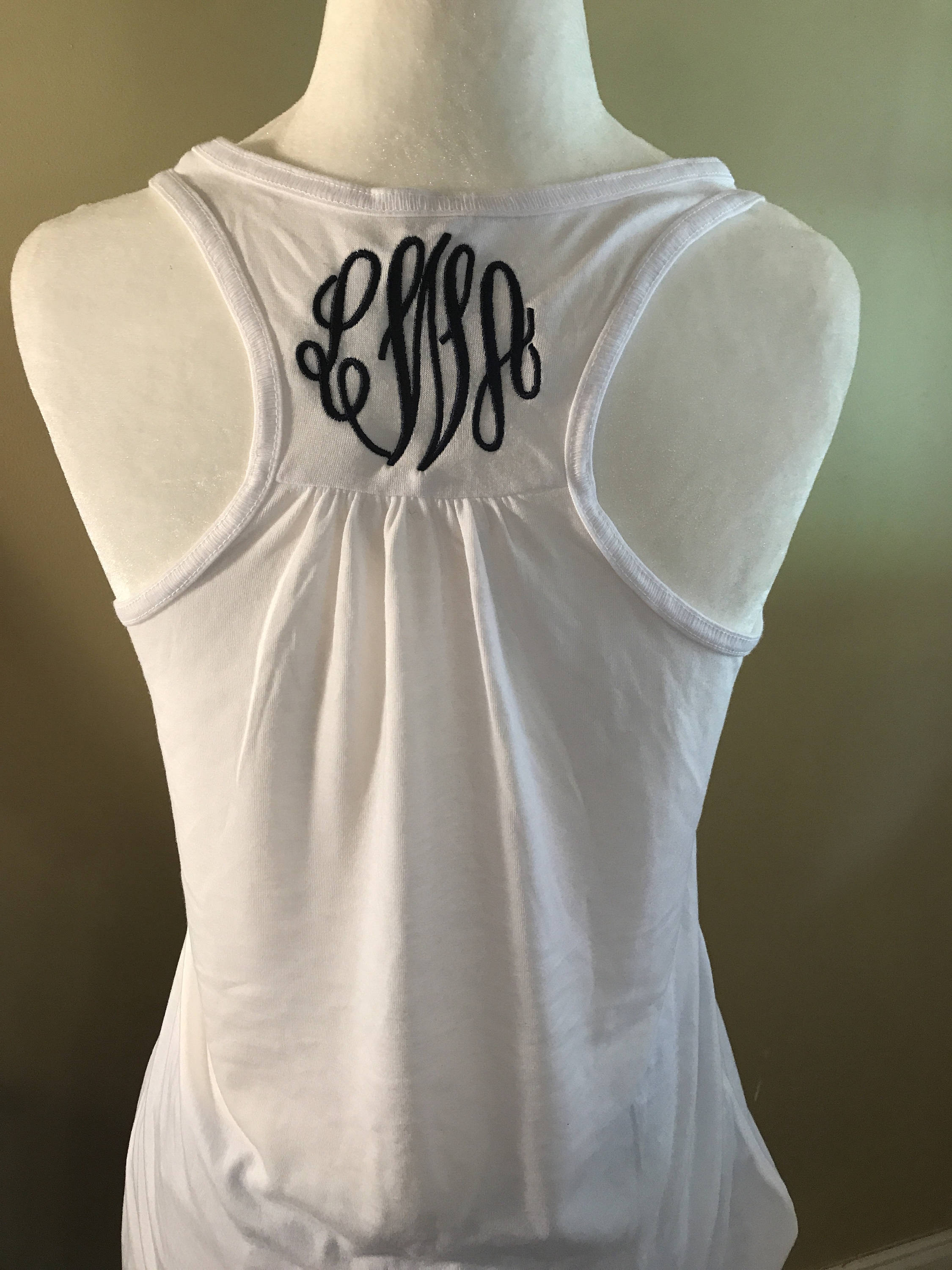 Flowey Racerback Tank Top and Sleep Shorts Set / Monogrammed - Etsy