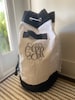 Monogrammed Laundry Bag / Canvas Laundry Bag / Laundry Sack / Personalized Laundry Bag 