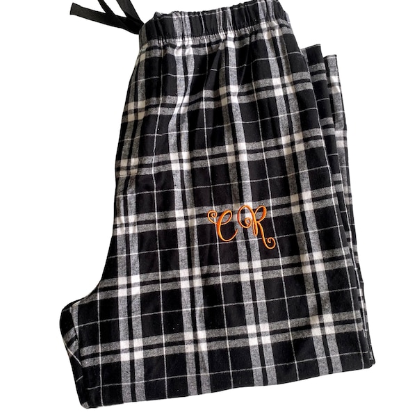 Black and White Christmas Pajama Pants – Etsy