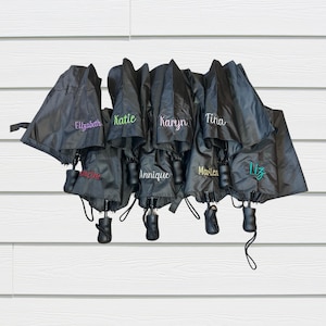 Monogrammed Umbrellas / Rain Umbrella / Personalized Umbrellas / Monogrammed Rain Umbrellas / Umbrellas