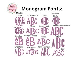 Monogrammed V-Neck T-shirt / Personalized Tee / Bridesmaid V-Neck Tee / Short sleeve Monogram shirt image 5