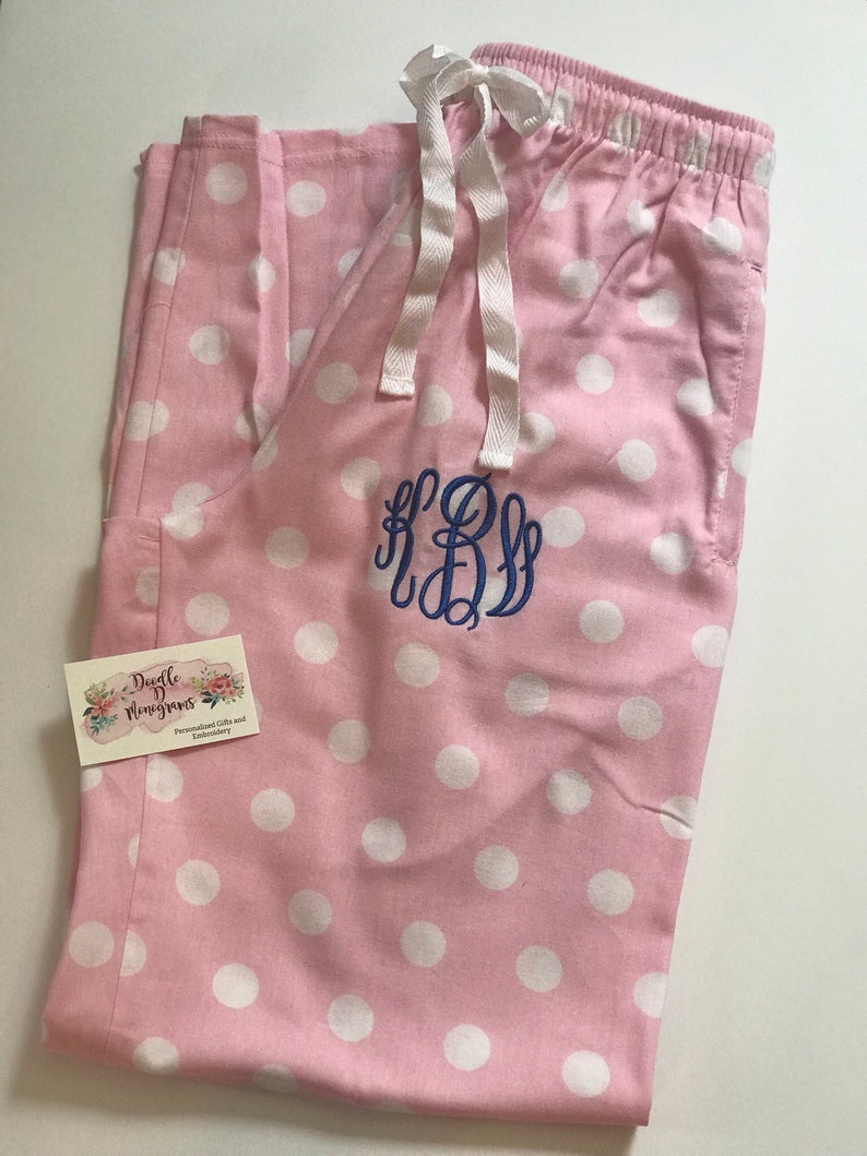 Phone Case collections: Monogrammed Pajama Pants - Teal 