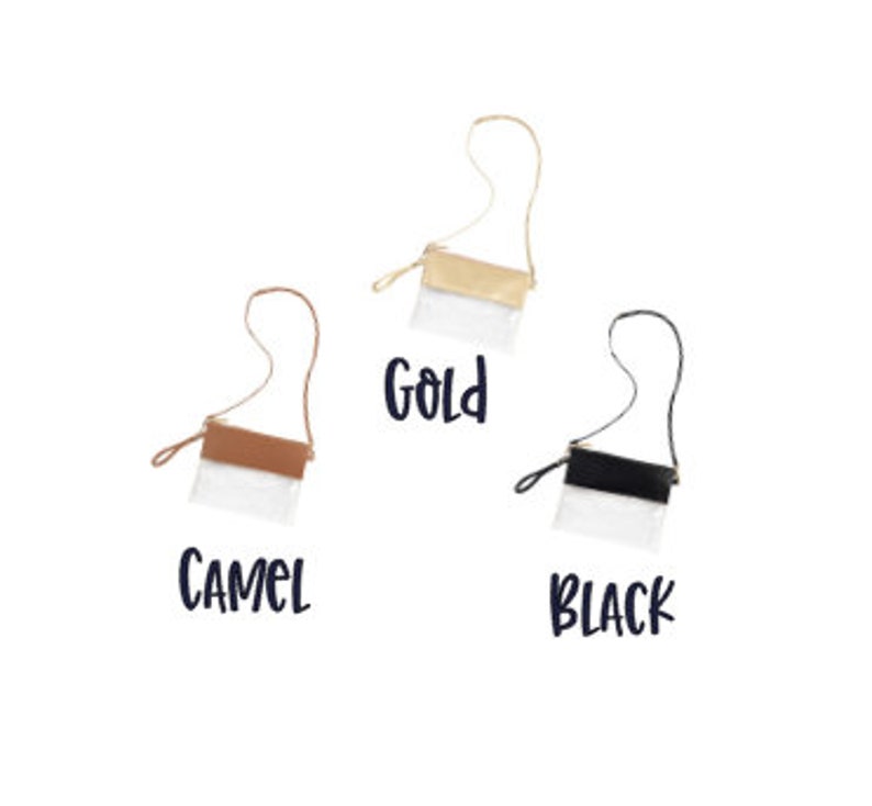 Personalized Clear Stadium Bags / Game Day Bags / Clear Etsy