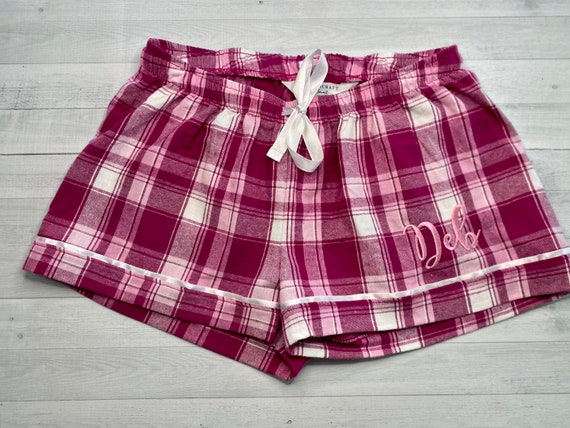 Personalized Flannel Boxers 