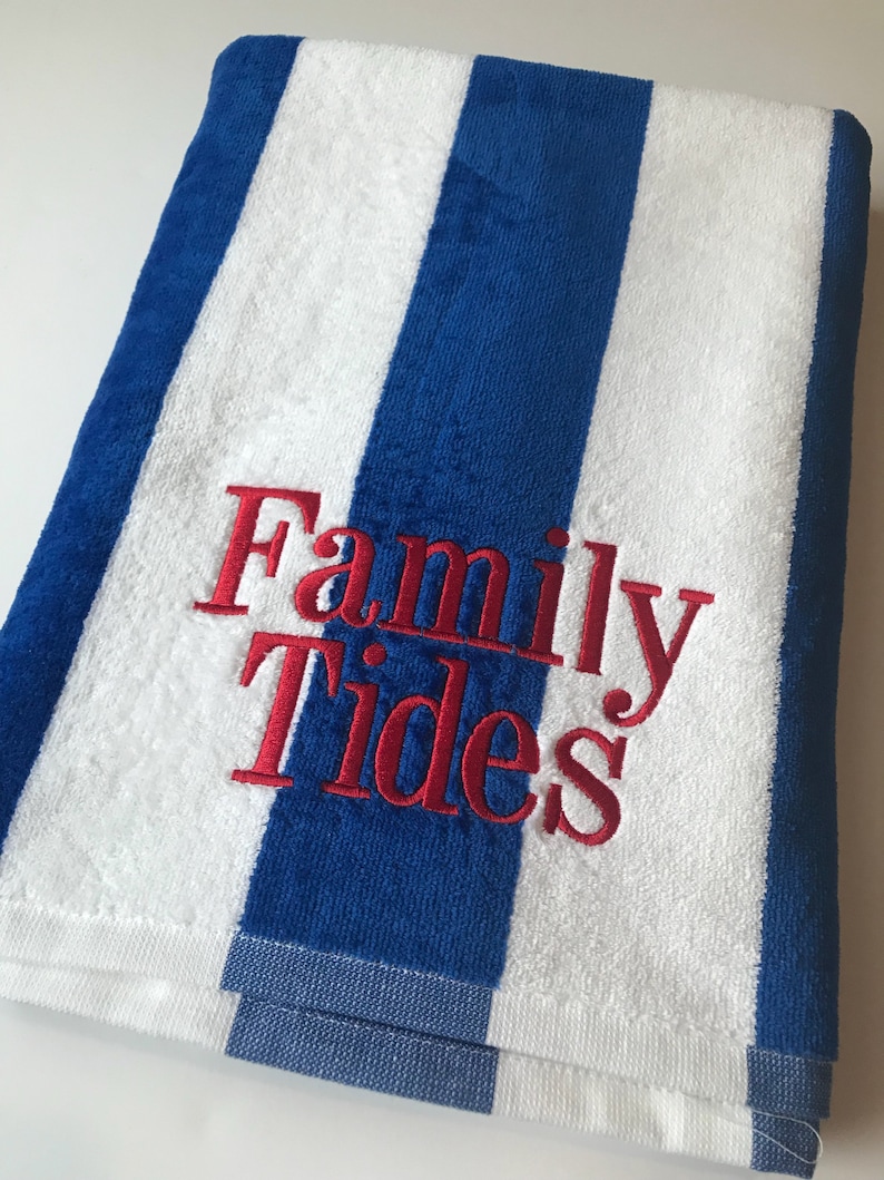 Monogrammed Pool Towel / Personalized Beach Towel / Etsy