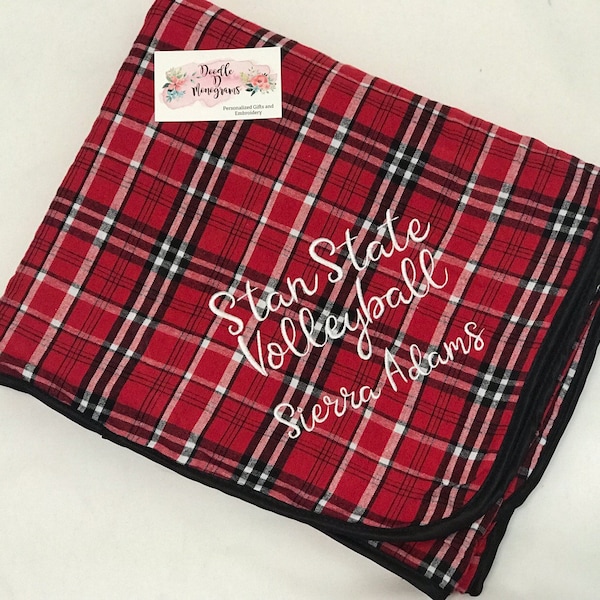 Personalized Stadium Blankets Etsy
