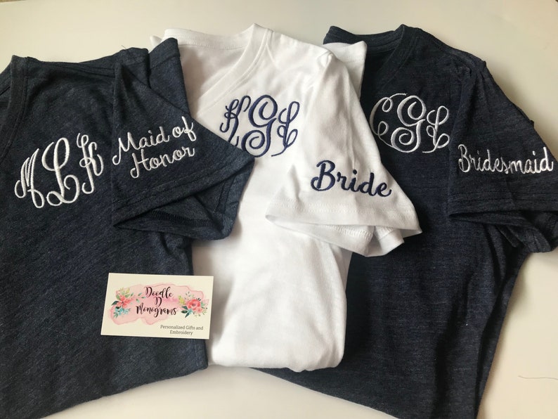 bridesmaid tops for getting ready