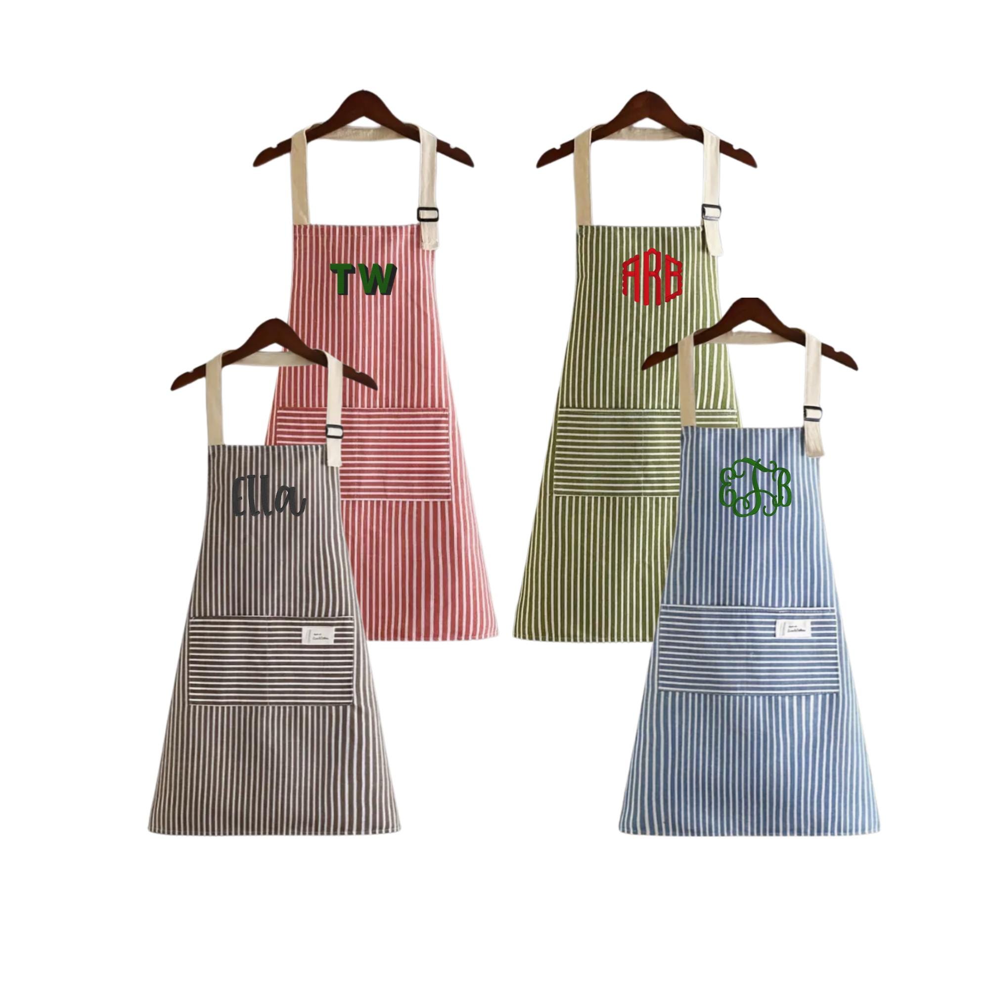Personalized Baking Apron / Apron with name or initials / Custom Holiday Apron / Gift for the cook / Gift for the Chef / BBQ Apron