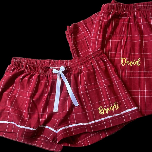 Pajama Sets His and Hers Etsy