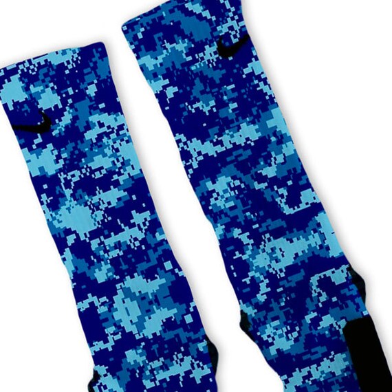 blue elite socks